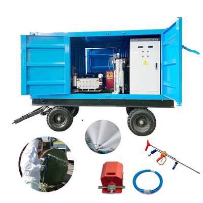50L/Min-85L/Min High Pressure Water Blasting Machine For Marine Rust Paint Removal
