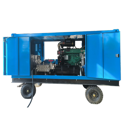 55KW-160KW High Pressure Water Blasting Machine For Industrial Cleaning Task