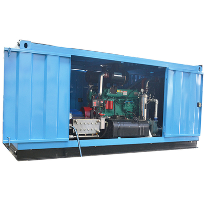 Diesel Engine High Pressure Hydro Blasting Equipment 700bar-1500bar