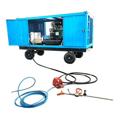 30-110l/Min High Pressure Water Blaster 264KW Diesel Engine Hydro Jetting Machine
