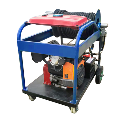200bar Sewer And Drain Cleaning Machines , High Pressure Water Jet Drain Cleaner