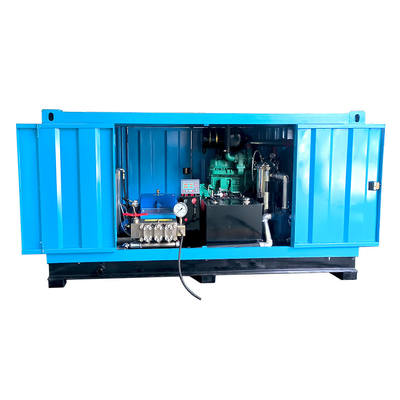 1000bar High Pressure Water Jetting Equipment Industrial Condenser Tube Cleaning Equipment