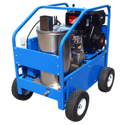 250bar Diesel 13HP Hot Water High Pressure Cleaner Water Jet Washer Oil Dirt Cleaning