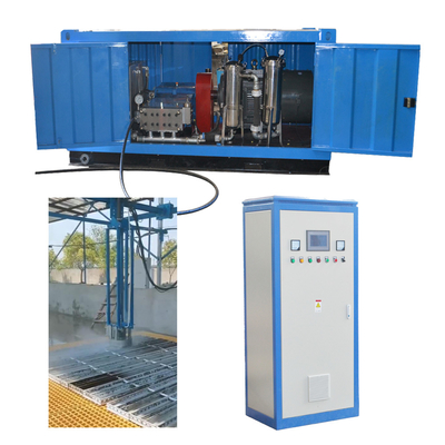 1200bar High Pressure Water Jet Cleaning System For Construction Aluminum Formwork Cleaning