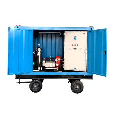 90kw Electric Motor Drive High Pressure Water Jet Cleaning Machine with 50 L/min Water Flow for Automatic Cleaning