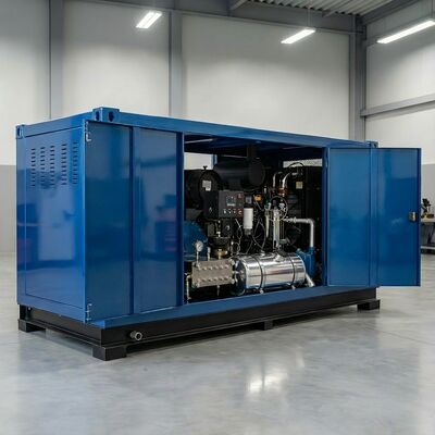 1500 Bar Industrial Water Jet Cleaning Machine with 264 kW Diesel Engine and 60 L/min Water Flow