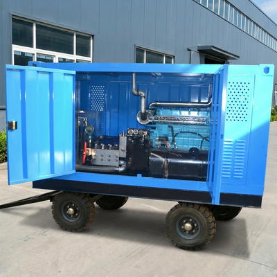 Diesel Driven 500bar High Pressure Water Jetting Machine with 60LPM Flow for Outdoor Cleaning