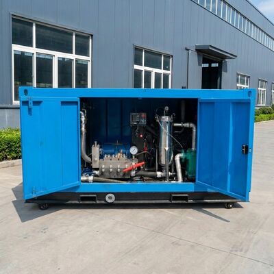 Diesel Powered 500bar 85LPM High Pressure Cleaning Machine for Heavy Industrial Water Jetting